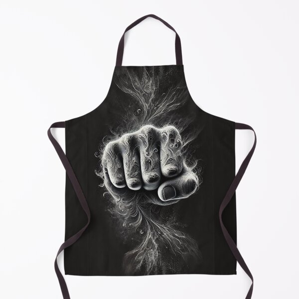Item preview, Ethereal Clenched Fist on Black Background designed and sold by Blink Art Studio.