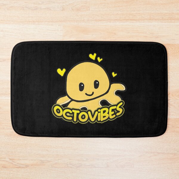 Item preview, Octovibes Happy Cute Octopus Plushie designed and sold by SleekVisuals.