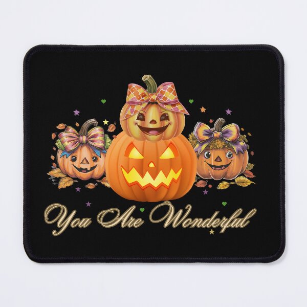 Item preview, You Are Wonderful Pumpkin  Coquette Bow Female Design designed and sold by Raise2Shine.