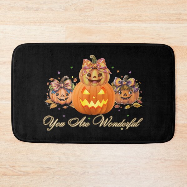 Item preview, You Are Wonderful Pumpkin  Coquette Bow Female Design designed and sold by Raise2Shine.