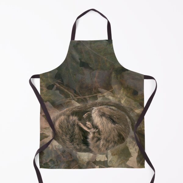 Item preview, Dormouse Sleeping Woodland Wildlife Digital Collage designed and sold by SoulscapeStudio.