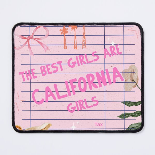 Item preview, Guest Check - The Best Girls are California Girls designed and sold by bowsbotanicals.