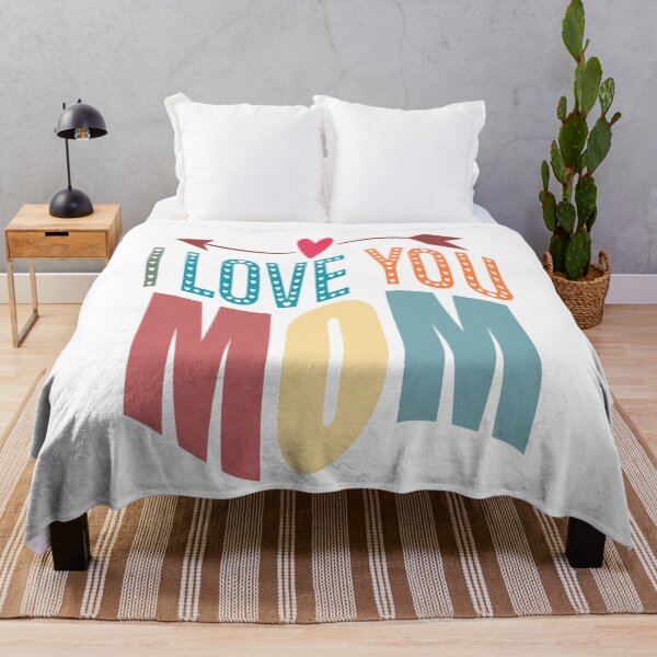 Item preview, Colorful I Love You Mom & heart & Arrow designed and sold by adlkh.