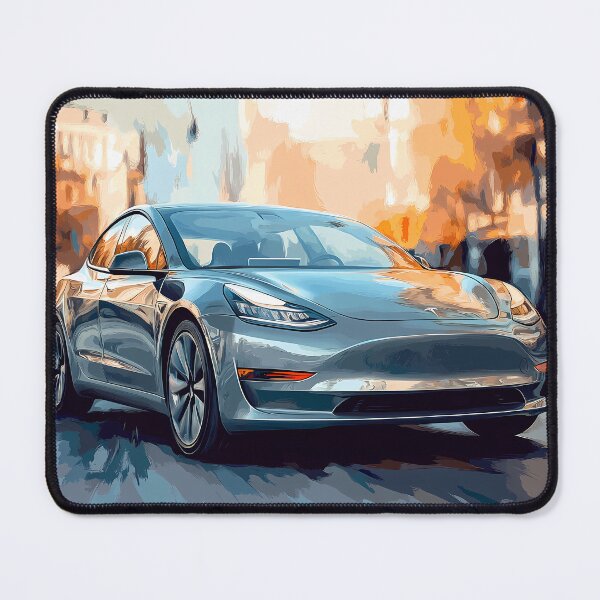 Item preview, Tesla Model 3 IV - Pop Art designed and sold by AutoPopStudio.