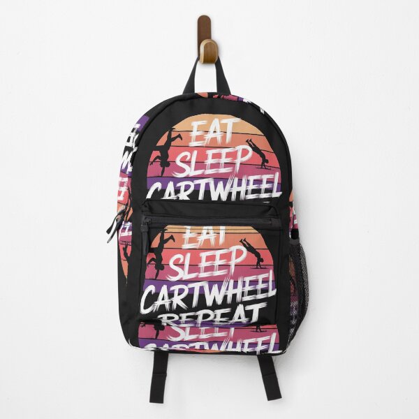 Item preview, Eat Sleep Cartwheel Repeat Funny Gymnastics Gift designed and sold by Verycutethings.
