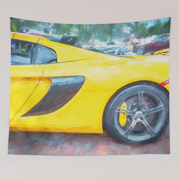 Item preview, 2016 Volcano Yellow McLaren 650s Coupe X113 designed and sold by RichFrancoCars.