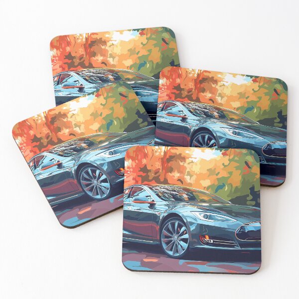 Item preview, Tesla Model S II  -  Pop Art designed and sold by AutoPopStudio.