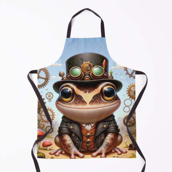 Item preview, Steampunk Burrowing Frog designed and sold by Sillytoe.