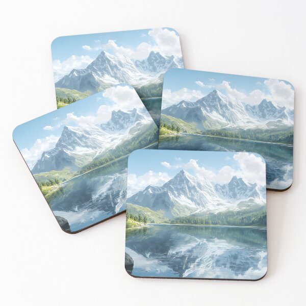 Item preview, Mountain Lake Reflection designed and sold by Alin Richard Iovănuț.