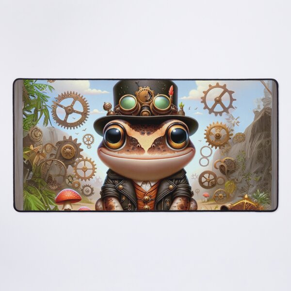 Item preview, Steampunk Burrowing Frog designed and sold by Sillytoe.
