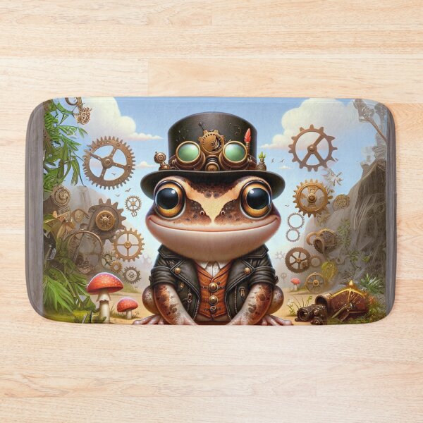 Item preview, Steampunk Burrowing Frog designed and sold by Sillytoe.