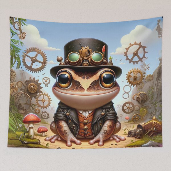 Item preview, Steampunk Burrowing Frog designed and sold by Sillytoe.