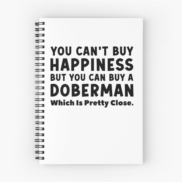 Item preview, Doberman Quote designed and sold by PetSafari.