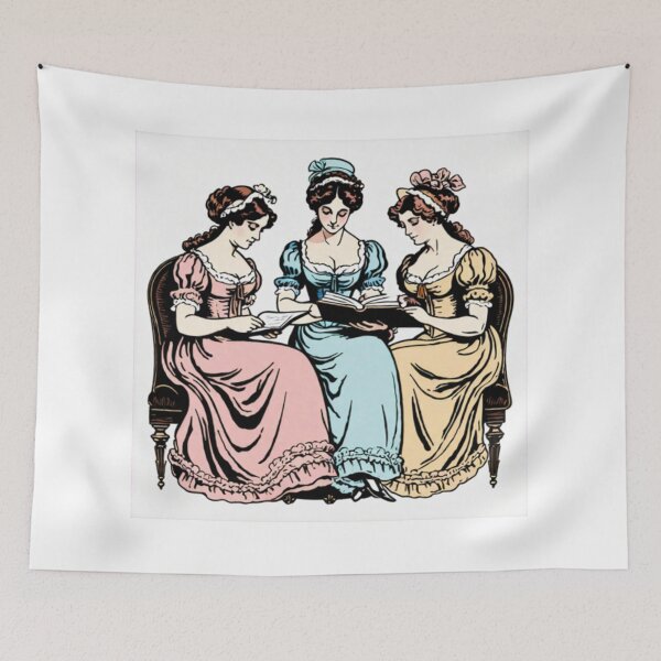Item preview, Three Regency Readers designed and sold by LiteraryLoves.