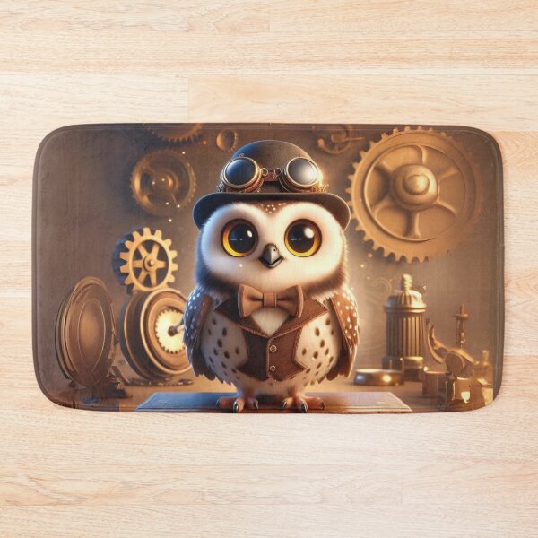 Item preview, Steampunk Burrowing Owl designed and sold by Sillytoe.