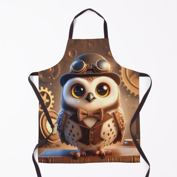 Item preview, Steampunk Burrowing Owl designed and sold by Sillytoe.