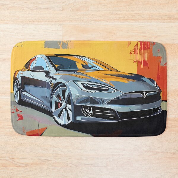 Item preview, Tesla Model S III  -  Pop Art designed and sold by AutoPopStudio.
