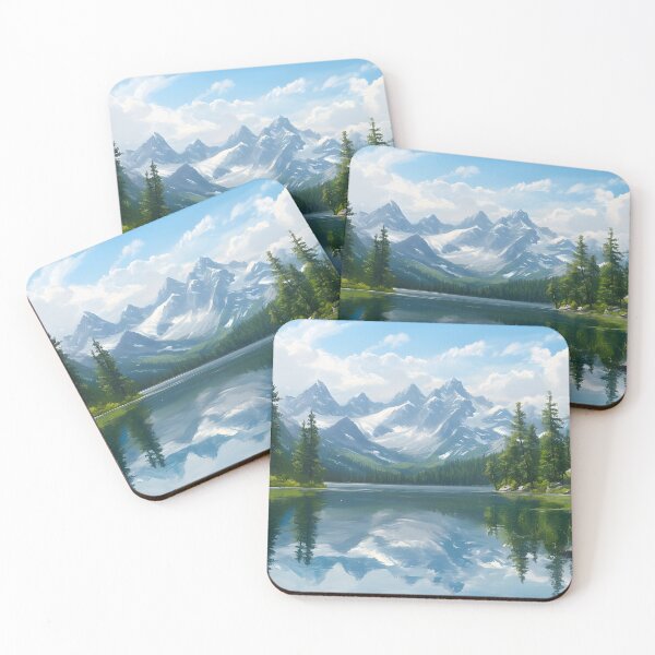 Item preview, Mountain Lake Reflection designed and sold by Alin Richard Iovănuț.
