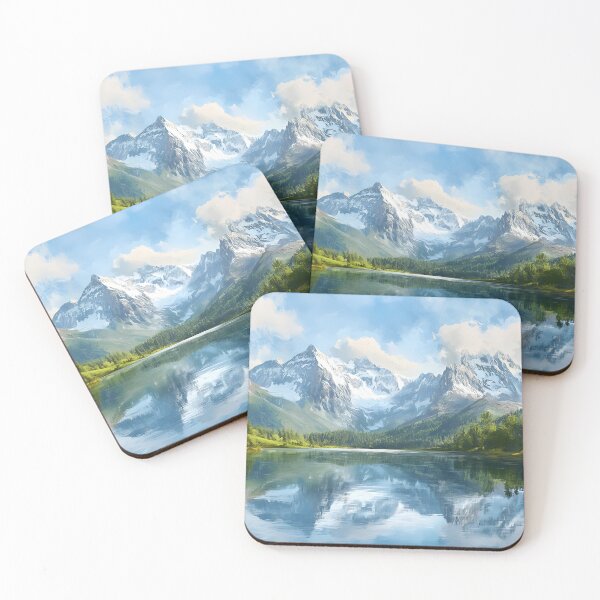 Item preview, Mountain Lake Reflection designed and sold by Alin Richard Iovănuț.