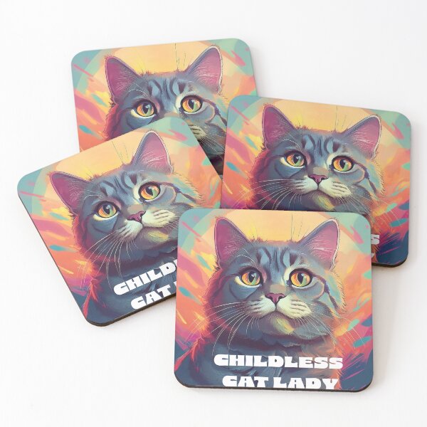 Item preview, Childless Cat Lady  designed and sold by MagentaLivery.
