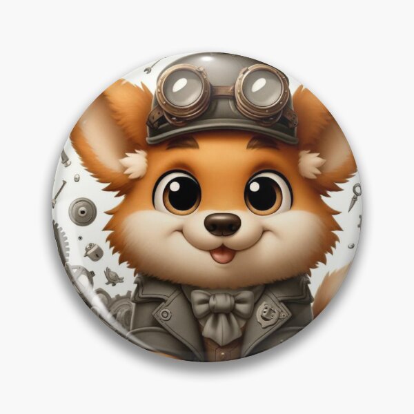 Item preview, Steampunk Bush Dog designed and sold by Sillytoe.