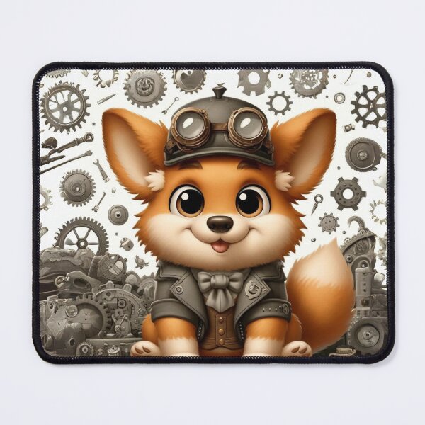 Item preview, Steampunk Bush Dog designed and sold by Sillytoe.