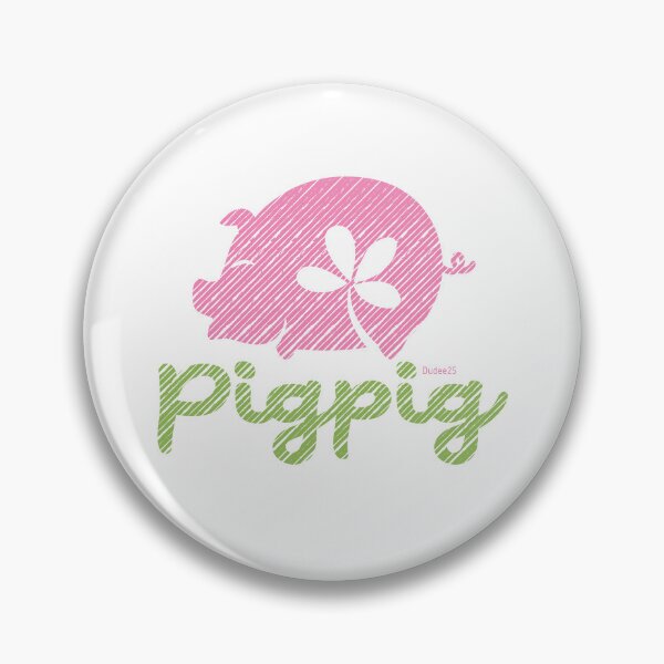 Item preview, Smile pig and flower designed and sold by S&ARTSY.