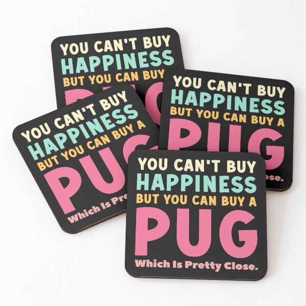 Item preview, Happiness Pug designed and sold by PetSafari.