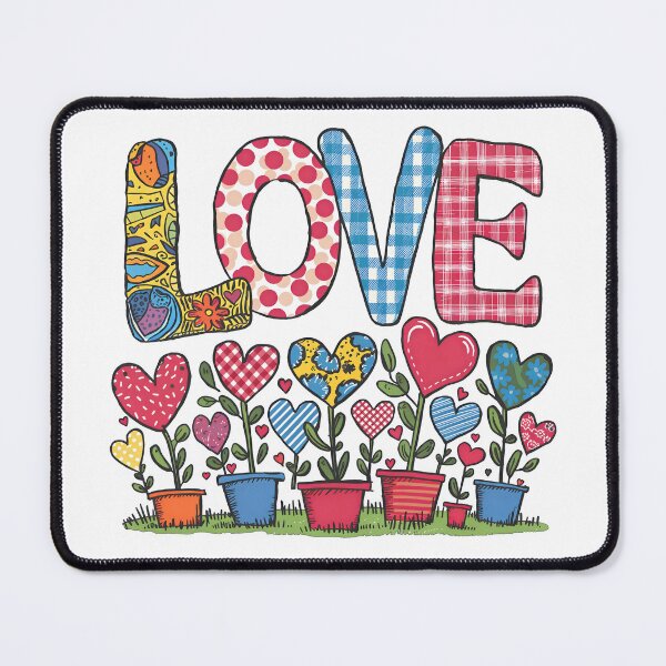 Item preview, LOVE - Heart Flowers designed and sold by Channel1Design.