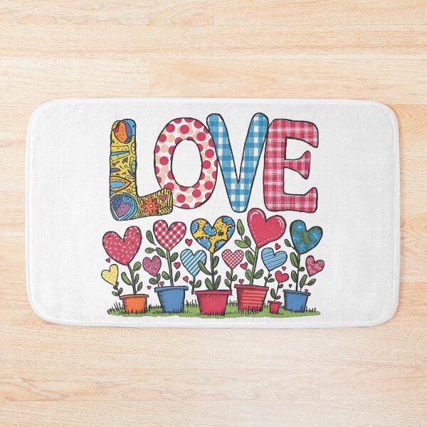 Item preview, LOVE - Heart Flowers designed and sold by Channel1Design.