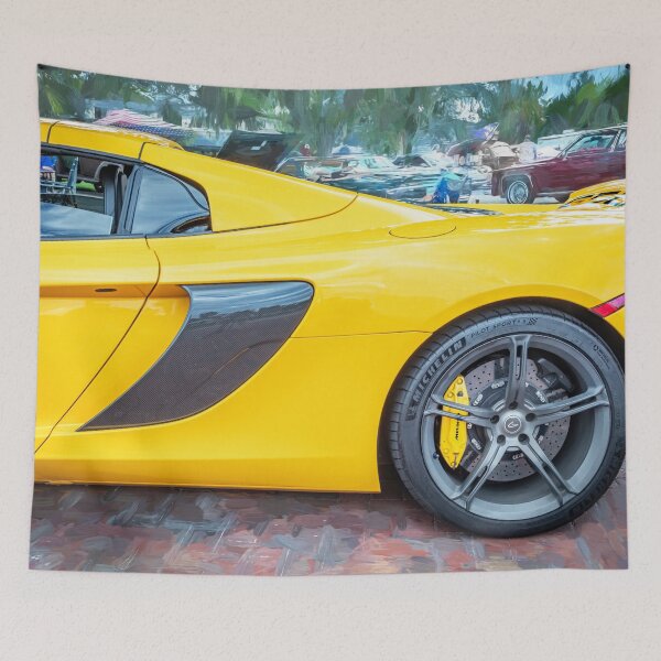 Item preview, 2016 Volcano Yellow McLaren 650s Coupe X115 designed and sold by RichFrancoCars.