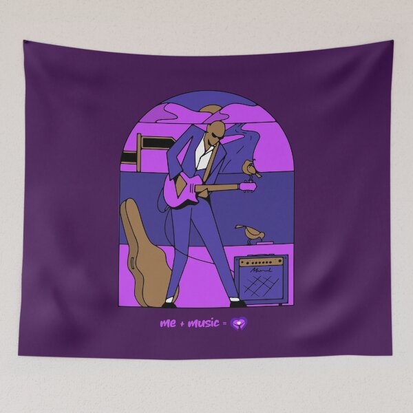 Item preview, Roadside Serenade: Me + Music = Peace designed and sold by AldenTees.