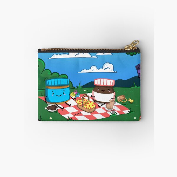 Item preview,  Peanut Butter & Nutella on a picnic as Jelly watches from afar designed and sold by AshsPixels.