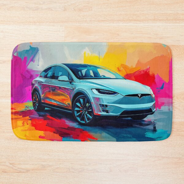 Item preview, Tesla Model X II  -  Pop Art designed and sold by AutoPopStudio.