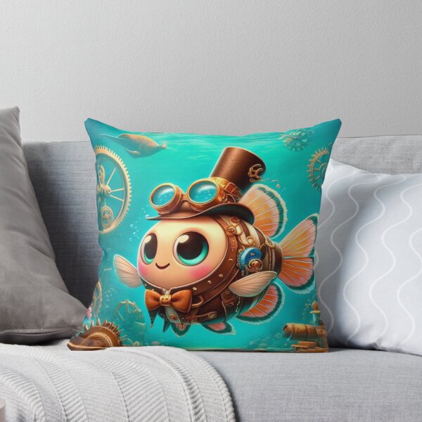 Item preview, Steampunk Butterfly Fish designed and sold by Sillytoe.
