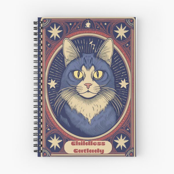 Item preview, Childless Cat Lady Tarot Card designed and sold by MagentaLivery.