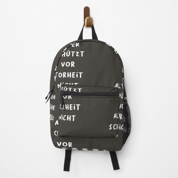 Item preview, "Alter schützt vor Torheit nicht." (Age doesn't protect against foolishness.) | German Phrases | Minimalist Design designed and sold by RM-Journey.