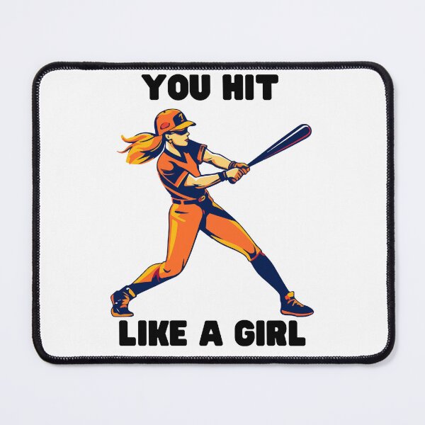 Item preview, YOU HIT LIKE A GIRL designed and sold by TommyTsunami.