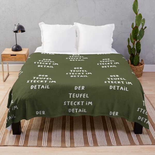 Item preview, "Der Teufel steckt im Detail." (The devil is in the details.) | German Phrases | Minimalist Design designed and sold by RM-Journey.