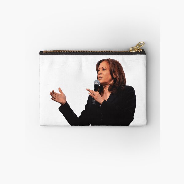 Item preview, Kamala Harris Stands With Microphone In Hand designed and sold by EricIsTired.
