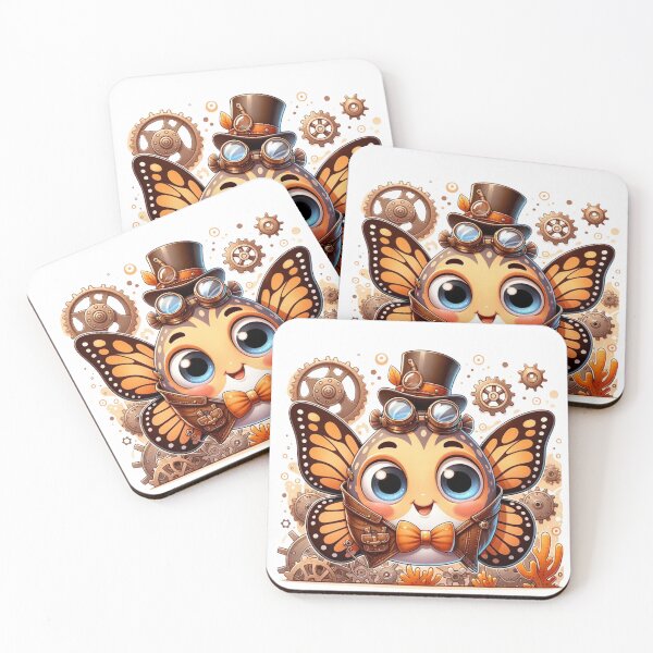 Item preview, Steampunk Butterflyfish designed and sold by Sillytoe.