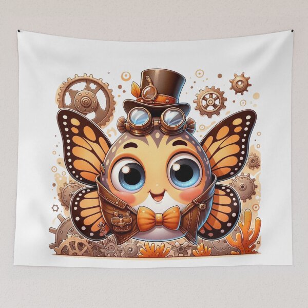 Item preview, Steampunk Butterflyfish designed and sold by Sillytoe.