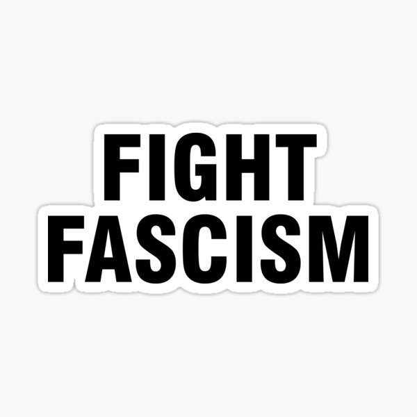 Aperçu de l'œuvre Combattre le fascisme créée et vendue par allthetees.