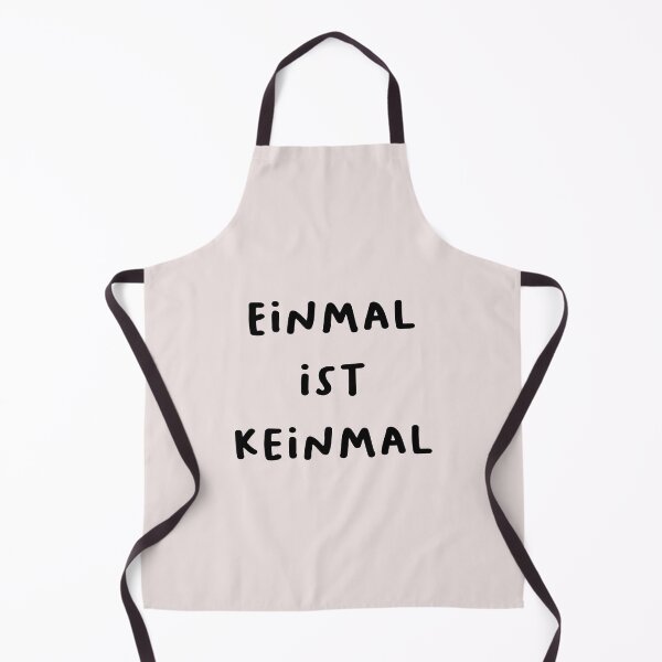 Item preview, "Einmal ist keinmal." (Once doesn't count - meaning one time is not significant.) | German Phrases | Minimalist Design designed and sold by RM-Journey.