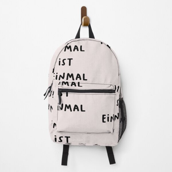 Item preview, "Einmal ist keinmal." (Once doesn't count - meaning one time is not significant.) | German Phrases | Minimalist Design designed and sold by RM-Journey.
