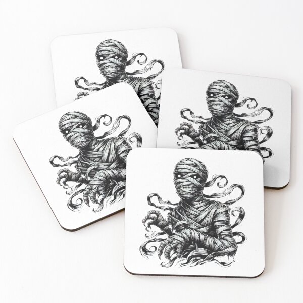 Item preview, mummy with bandages,  Halloween  tattoo ,   halloween mummy designed and sold by Expressions-Sel.