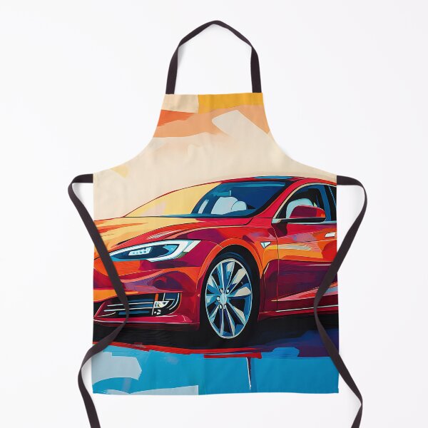 Item preview, Tesla Model S IV - Pop Art designed and sold by AutoPopStudio.