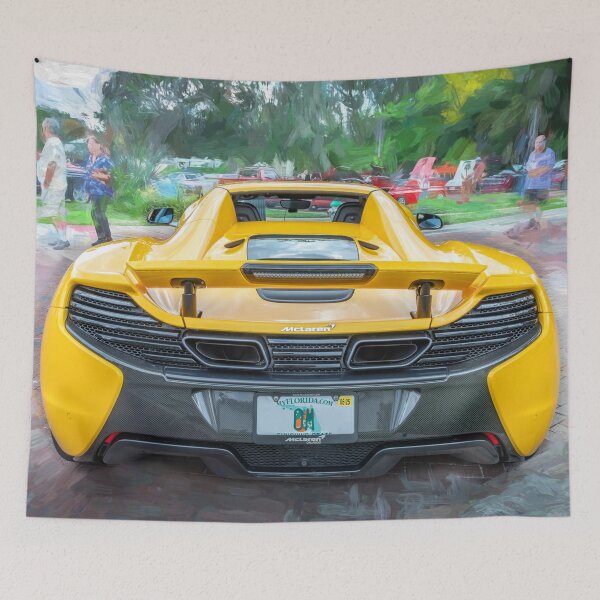 Item preview, 2016 Volcano Yellow McLaren 650s Coupe X119 designed and sold by RichFrancoCars.