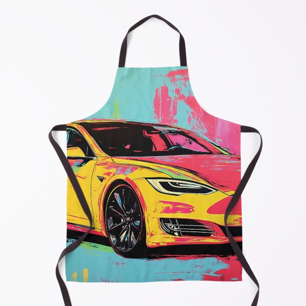 Item preview, Tesla Model S V - Pop Art designed and sold by AutoPopStudio.