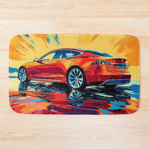 Item preview, Tesla Model S VI  -  Pop Art designed and sold by AutoPopStudio.